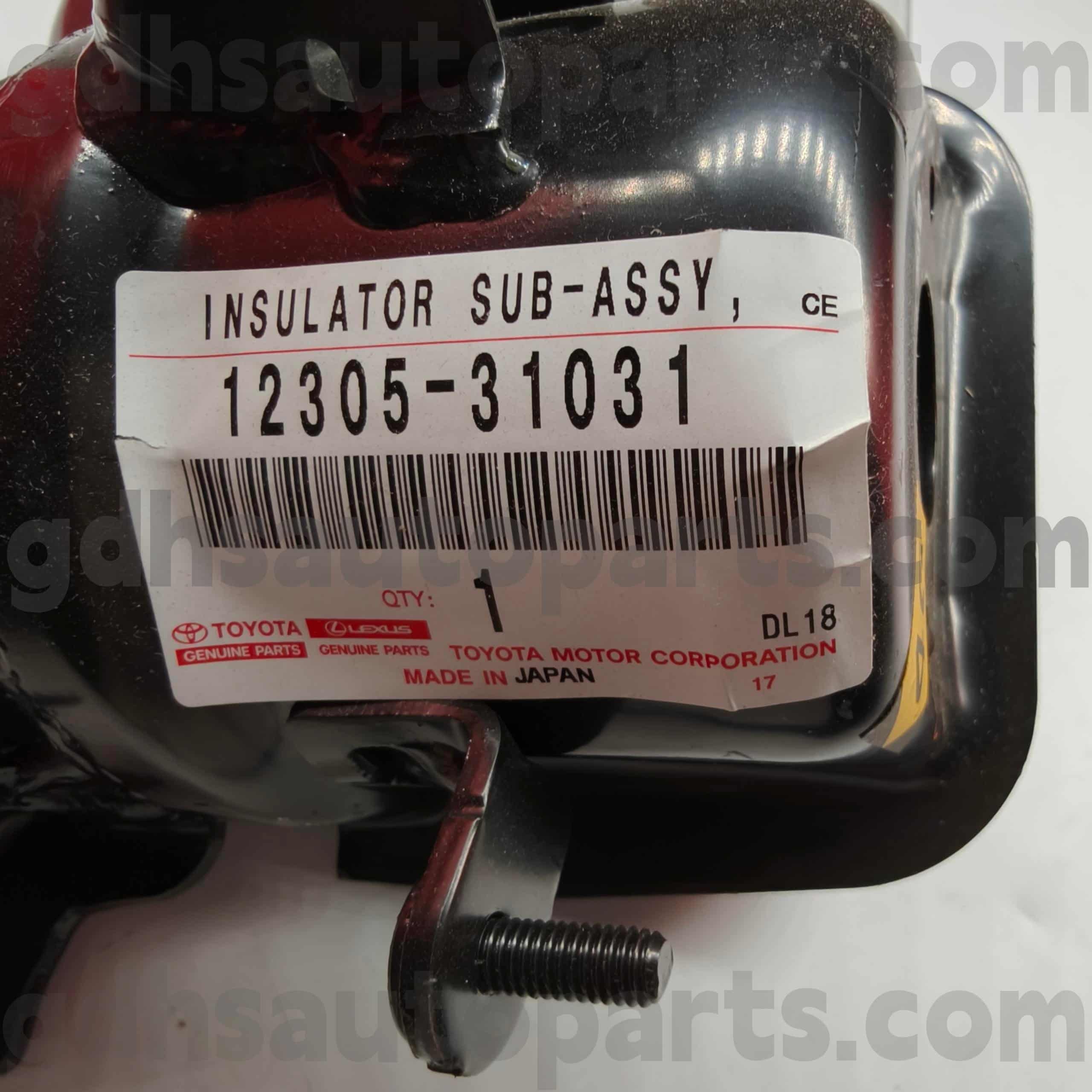12305-31031 CAMRY/HYBRID, RAV4 চ্যাসিসের জন্য টয়োটা জেনুইন পার্টস রাইট ইঞ্জিন মাউন্ট