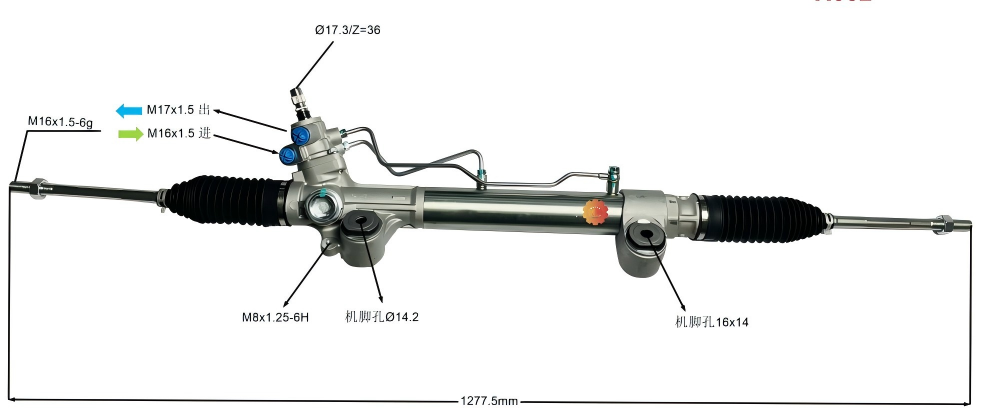 44200-0k721 অটোমোটিভ স্টিয়ারিং গিয়ার