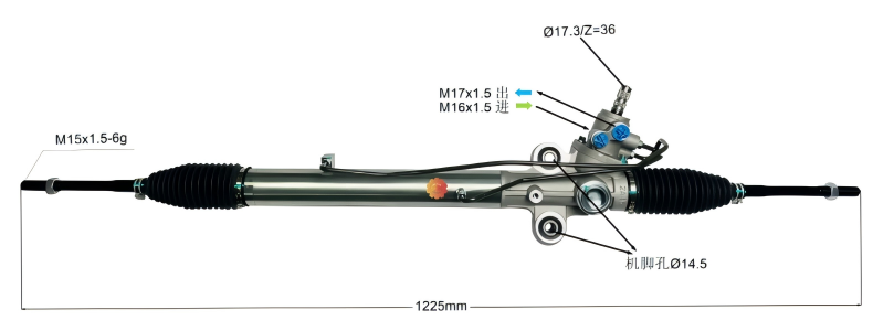 44200-26233 অটোমোটিভ স্টিয়ারিং গিয়ার