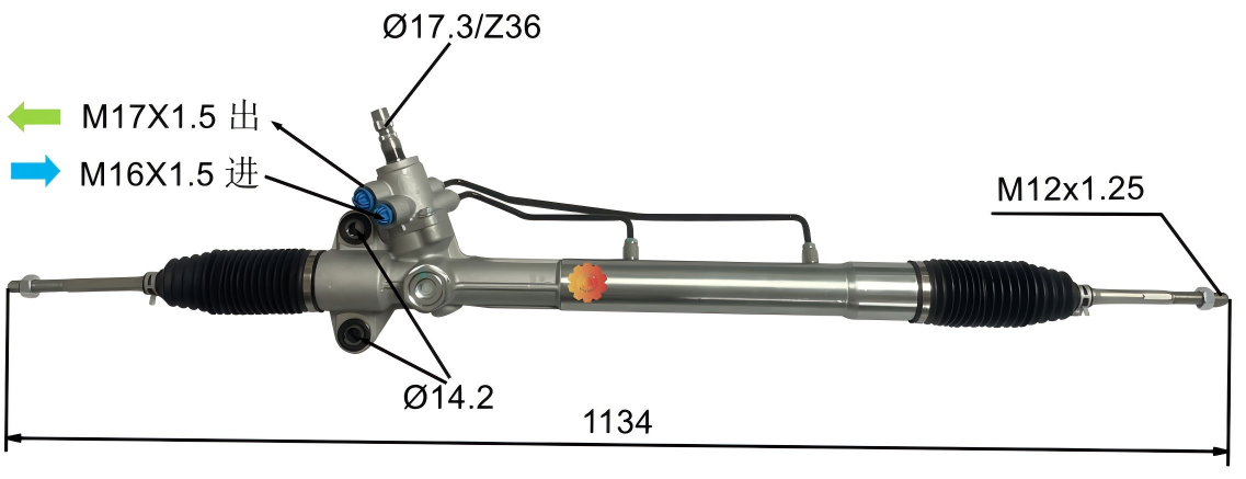 44200-BZ010 অটোমোটিভ স্টিয়ারিং গিয়ার