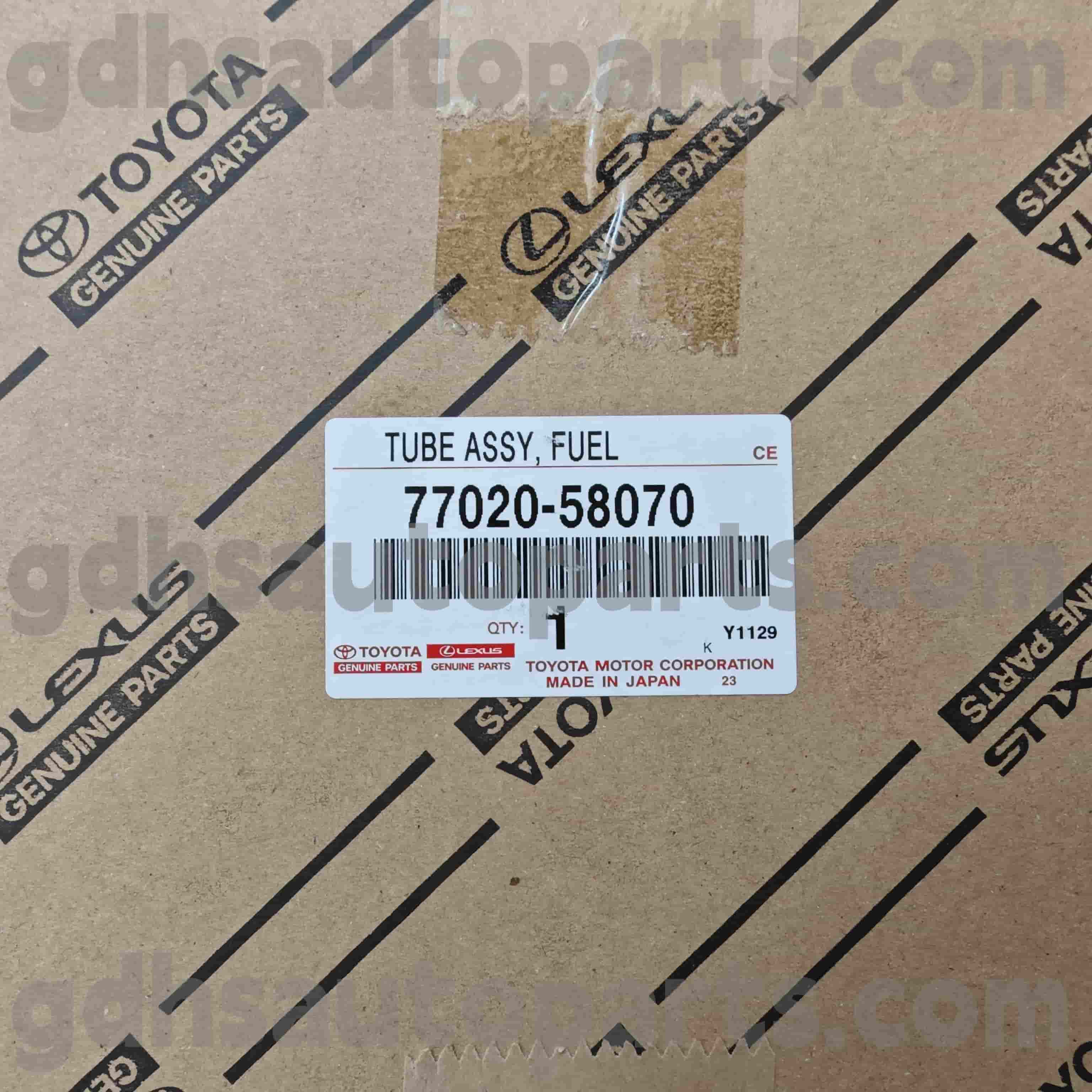 77020-58070 টয়োটা জেনুইন পার্টস আলফার্ড/ভেলফায়ারের জন্য জ্বালানী পাম্প 、 লেক্সাস এলএম 350/এলএম 300 এইচ চ্যাসিস নং। GH30